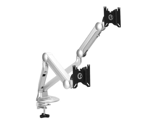 CEMT3X11S1 - SIIG MTPRO Desk Mount Dual Gas Spring Monitor Arm up to 32" Display