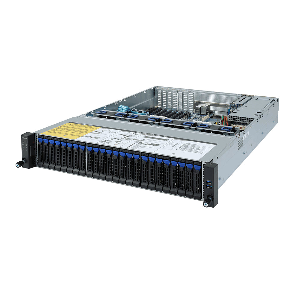 Gigabyte R272-Z31 server barebone Rack (2U) Black