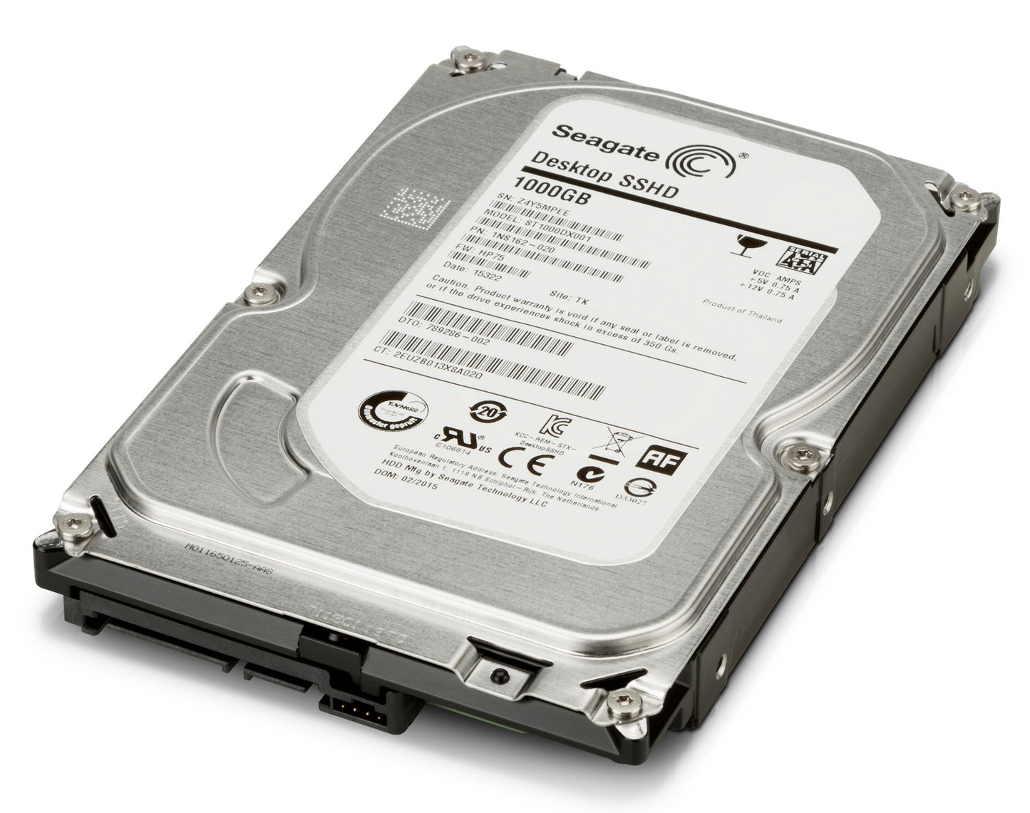 HP 1TB 7.2k SATA 6Gb/s 3.5" 1024 GB Serial ATA