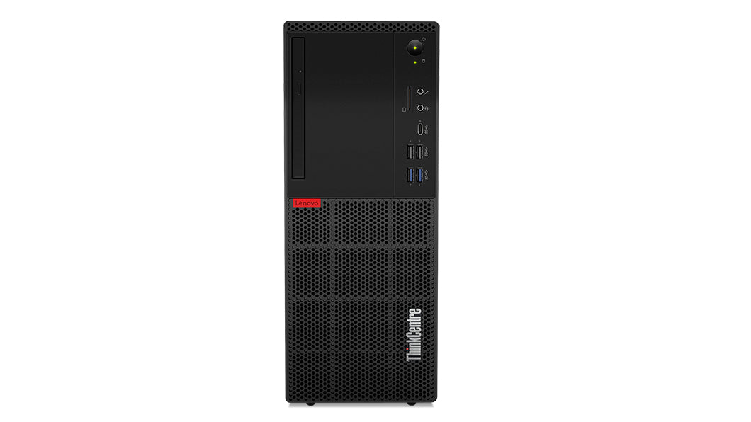 Lenovo ThinkCentre M720t DDR4-SDRAM i3-8100 Tower IntelÂ® Coreâ„¢ i3 4 GB 1000 GB HDD Windows 10 Pro PC Black