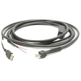 Zebra 4 pin USB Type A USB cable 106.3" (2.7 m) USB A Gray