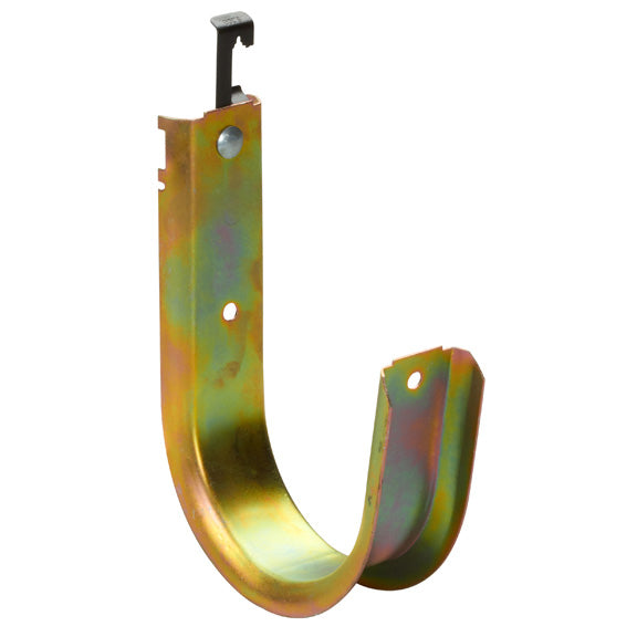 J-HOOK - 4"DIA, BATWING, GALVANIZED STEEL CONSTRUCTION, 25-PACK