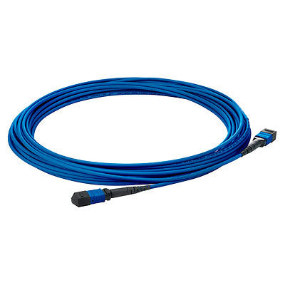 Hewlett Packard Enterprise QK729A fiber optic cable 393.7" (10 m) MPO OM4 Blue