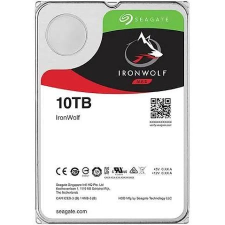 ST10000VN0008 - Seagate IRONWOLF 10TB