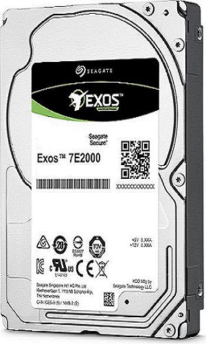 ST1000NX0313 - Seagate 1TB EXOS 7E2000 HDD 512E SATA 2.5 7200 128MB