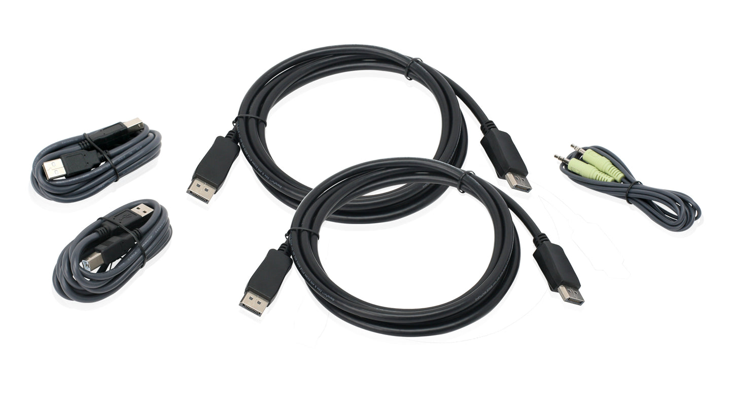 G2L9202UTAA3 - iogear 6DUAL VIEW DISPLAYPORT USB KVM