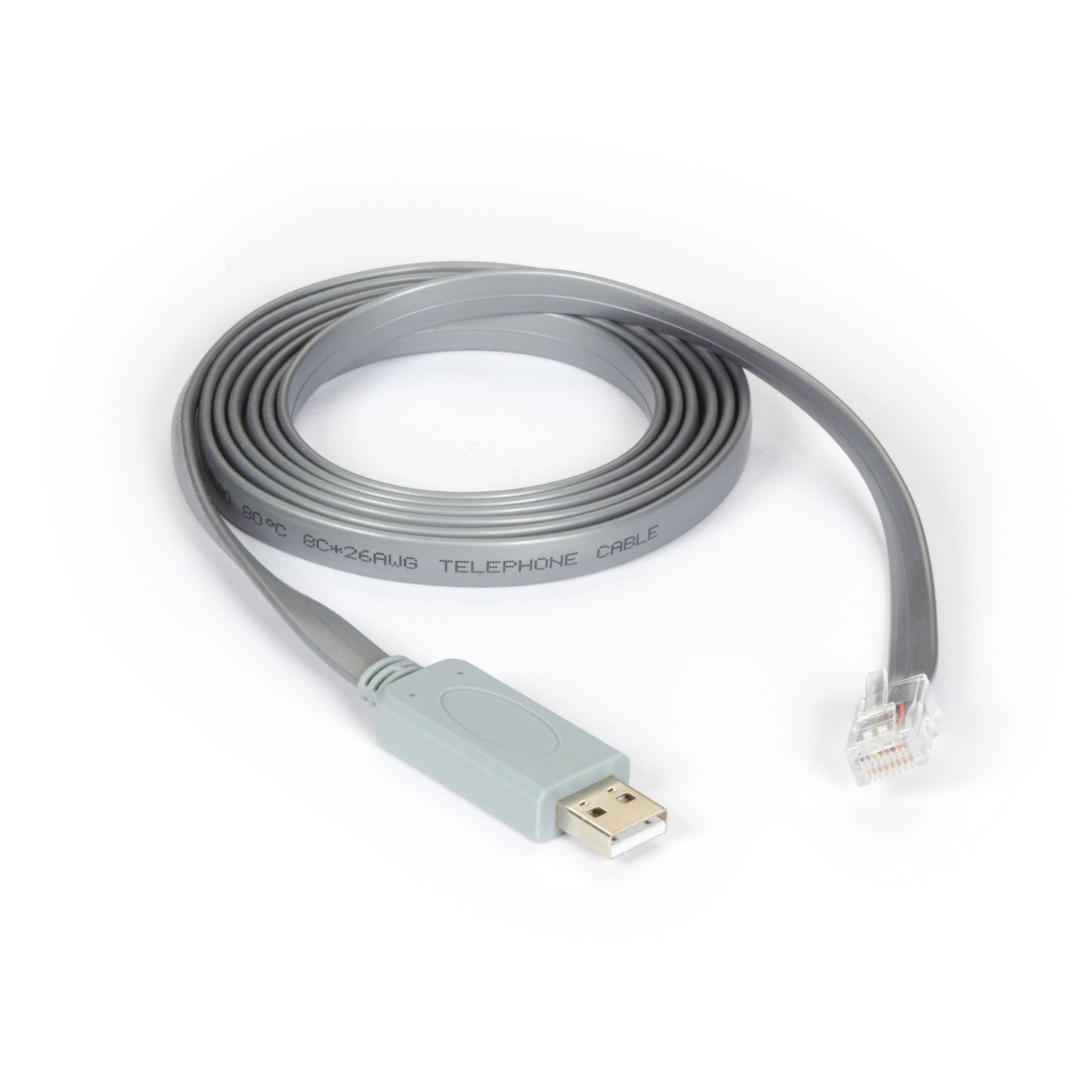 IC1101A - Black Box USB-A TO RJ-45 SERIAL ADAPTER, 6-FT. (1.8-M)