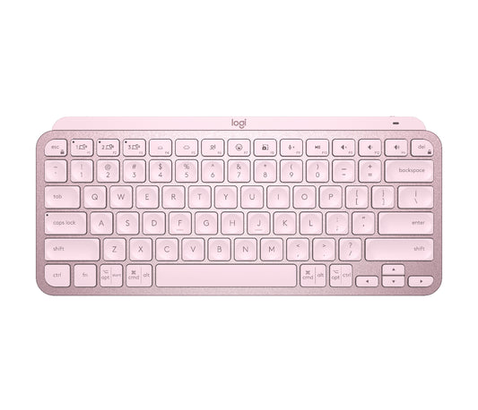 Logitech MX Keys Mini keyboard RF Wireless + Bluetooth QWERTY US English Rose