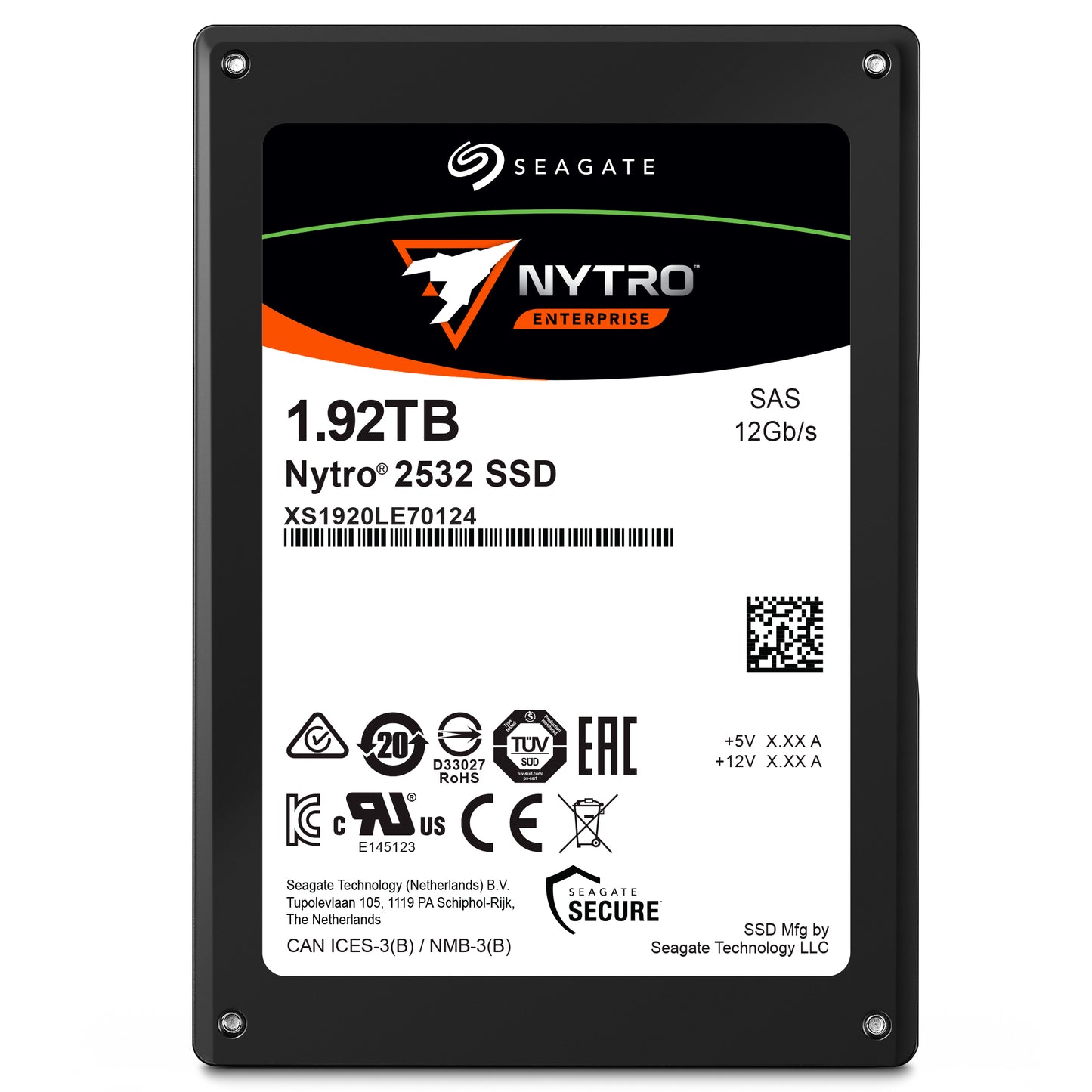 Seagate Enterprise Nytro 2532 2.5" 1920 GB SAS 3D eTLC