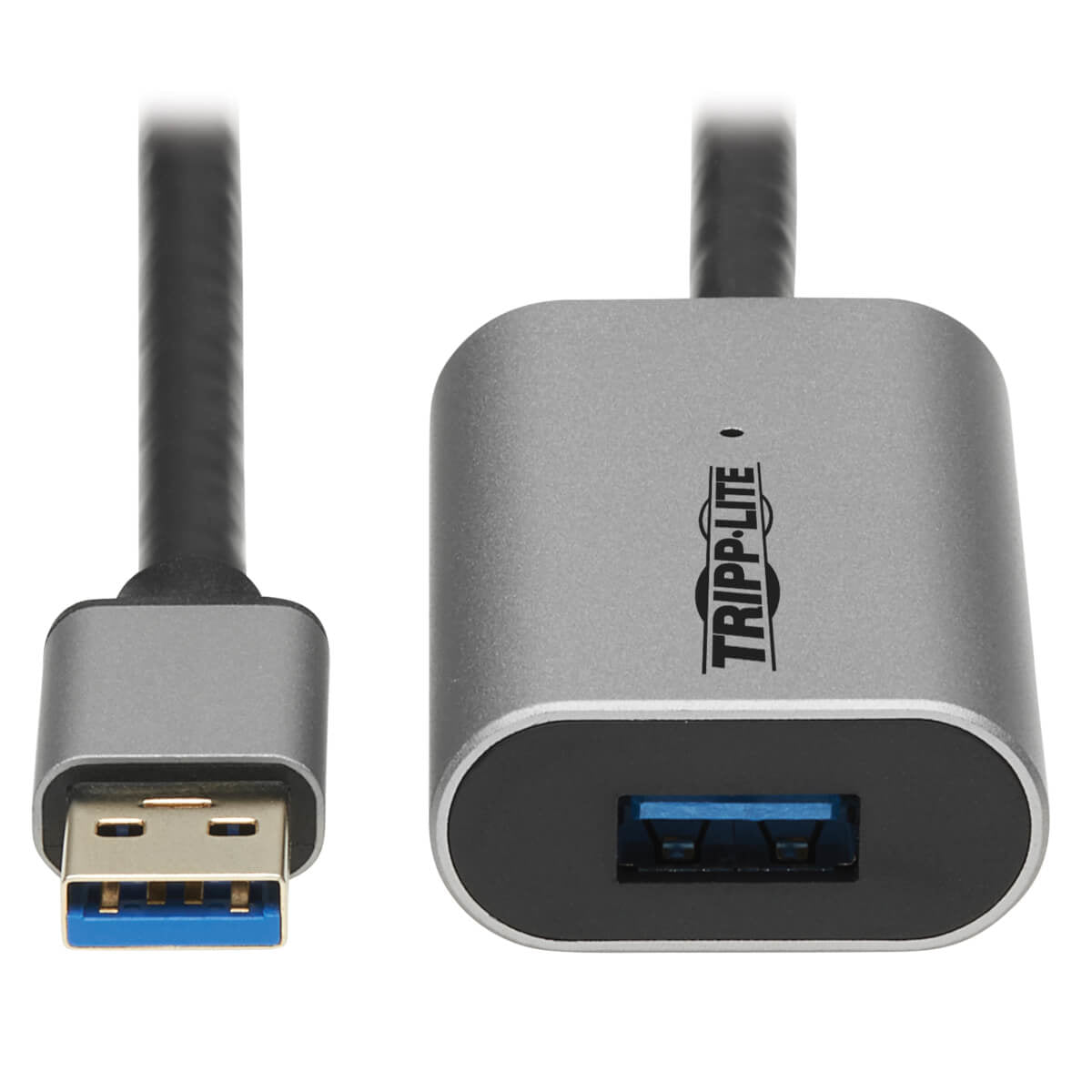 Tripp Lite U330-10M-AL USB cable 393.7" (10 m) USB 3.2 Gen 1 (3.1 Gen 1) USB A Black, Gray