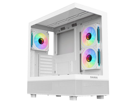 4361 - Sama Neview White Tower Computer Case