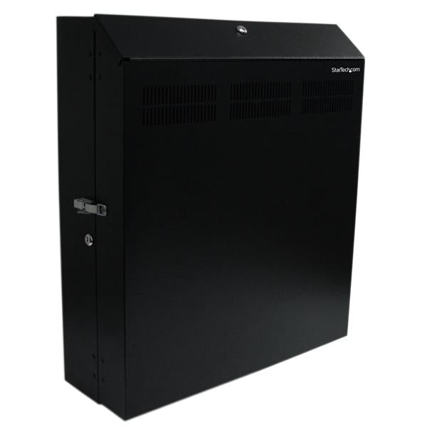 VERTICALLY WALL-MOUNT YOUR SERVER OR NETWORKING EQUIPMENT TO A WALL, WITH LOCK A