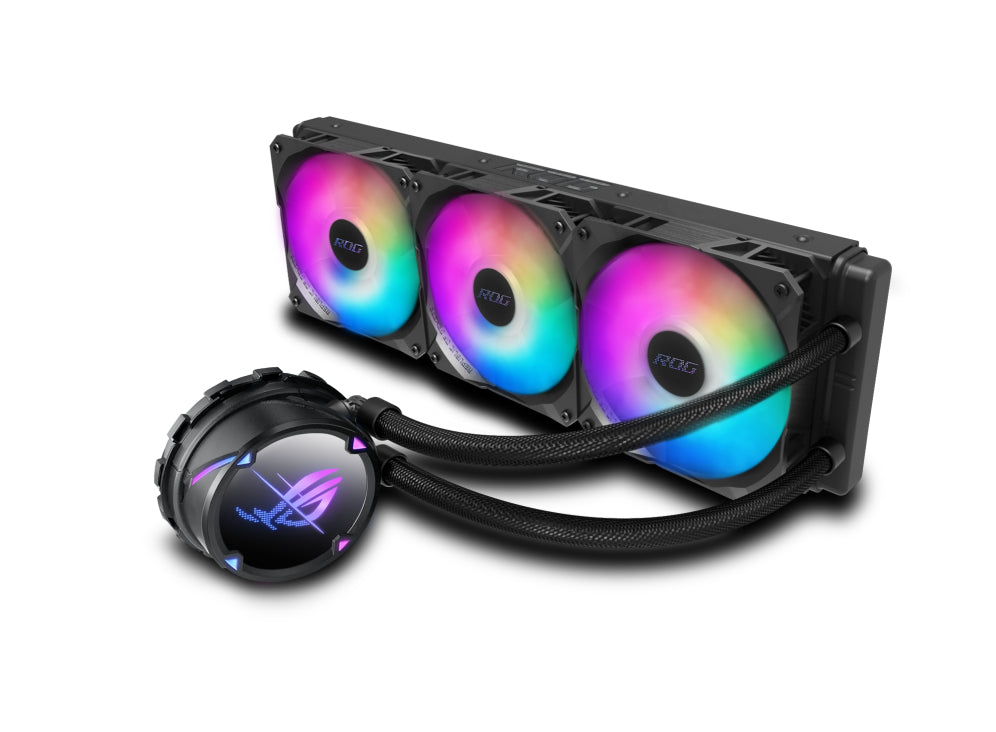 ASUS ROG STRIX LC II 360 ARGB computer cooling system Processor All-in-one liquid cooler 4.72" (12 cm) Black