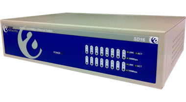 SD16 - Amer Networks UNMANAGED 10/100MBPS FAST ETHERNET SWITCH THAT OFFERS SOLUTIONS TO INCREASE ETHE
