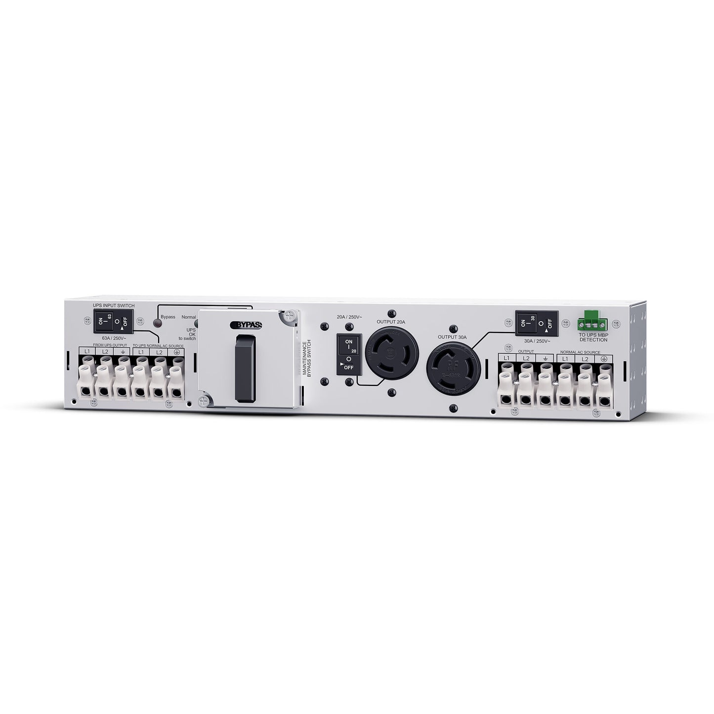 CyberPower MBP63A2 power distribution unit (PDU) 3 AC outlet(s) 2U