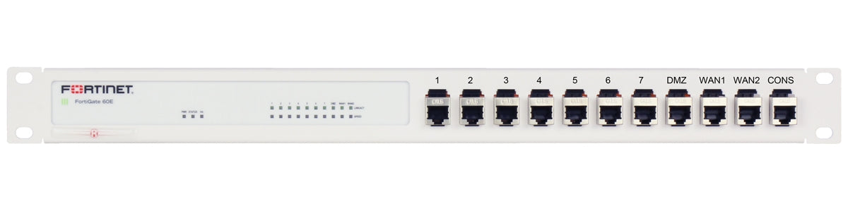 RM-FR-T10I - RACKMOUNT.IT RACK MOUNT KIT FOR FORTIGATE 60E / 60E-POE / 60E-DSL / 61E / 60F / 61F SHIELDED