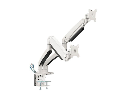 CEMT3211S1 - SIIG Dual Monitor Aluminum Heavy Duty Desk Mount