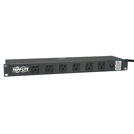 Tripp Lite RS1215-RA surge protector Black 12 AC outlet(s) 120 V 180" (4.57 m)