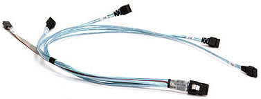 Supermicro CBL-0188L Serial Attached SCSI (SAS) cable 25.2" (0.64 m) Transparent