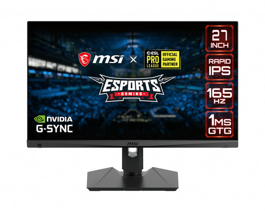 MSI Optix MAG274QRF 27" 2560 x 1440 pixels Quad HD Black