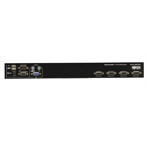 B042004 - Tripp Lite 4-Port Rackmount.IT USB / PS2 KVM Switch