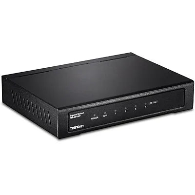 TEG-S51SFP - Trendnet REAR PORT 4-PORT GIGABIT SWITCH WITH SFP SLOT (METAL),LIMITED LIFETIME WARRANTY