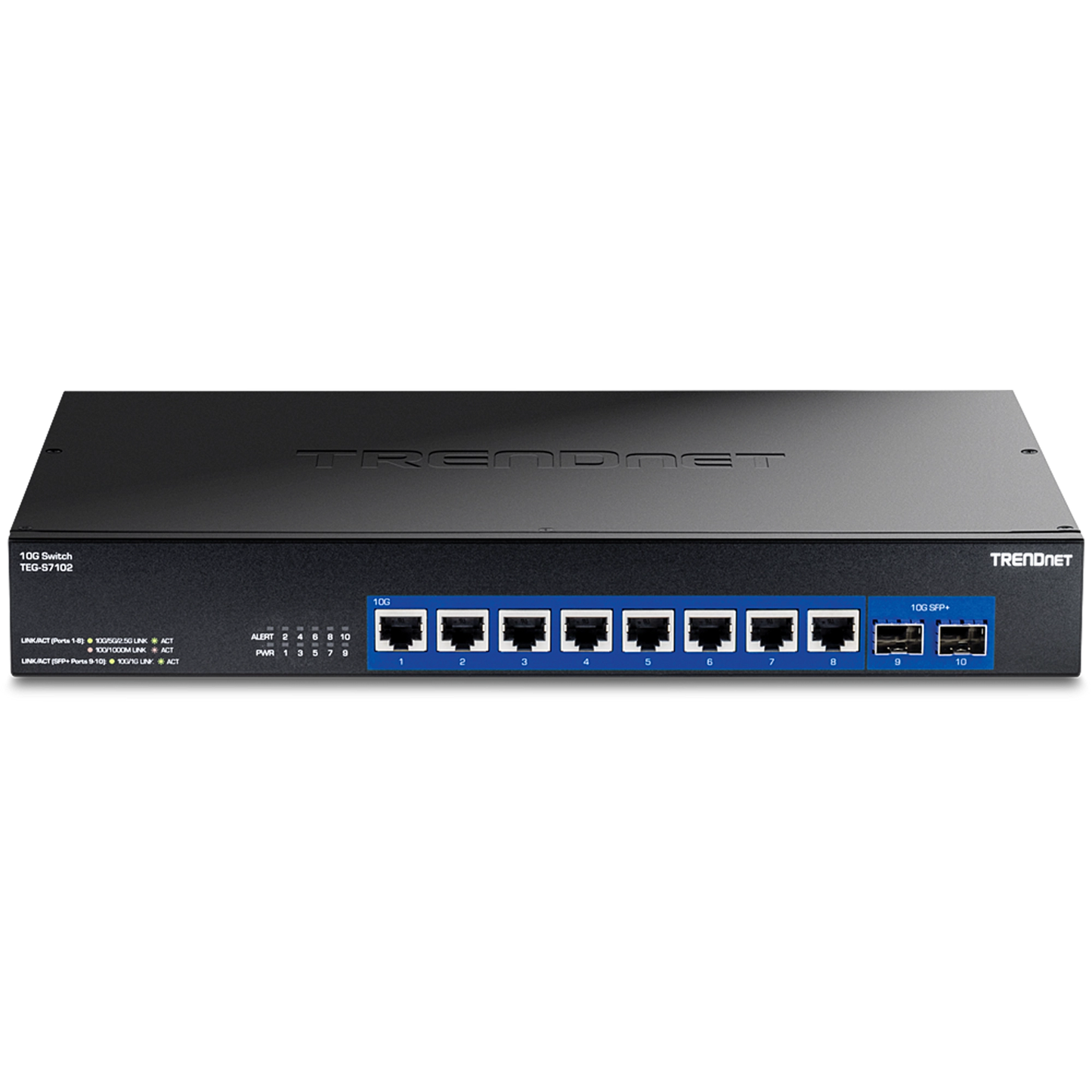 TEG-S7102 - TRENDnet 10 PORT 10 G Unmanaged Switch