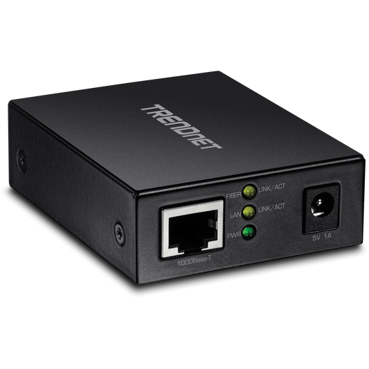 TFC-GSFP - TRENDnet 1000BASE-T to SFP Fiber Media Converter