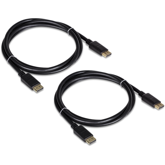 TK-DP06-2 - TRENDnet 6 Foot DisplayPort 1.2 Cable 2- Includes 2 x DisplayPort 1.2