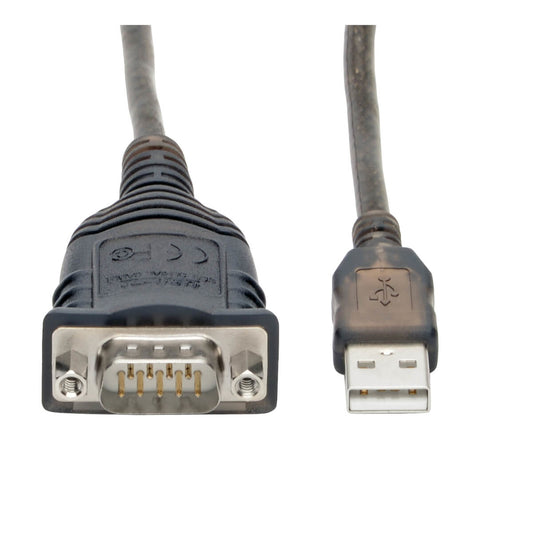 Tripp Lite U209-30N-IND serial cable Black 29.9" (0.76 m) USB A (MALE) DB9 (MALE)