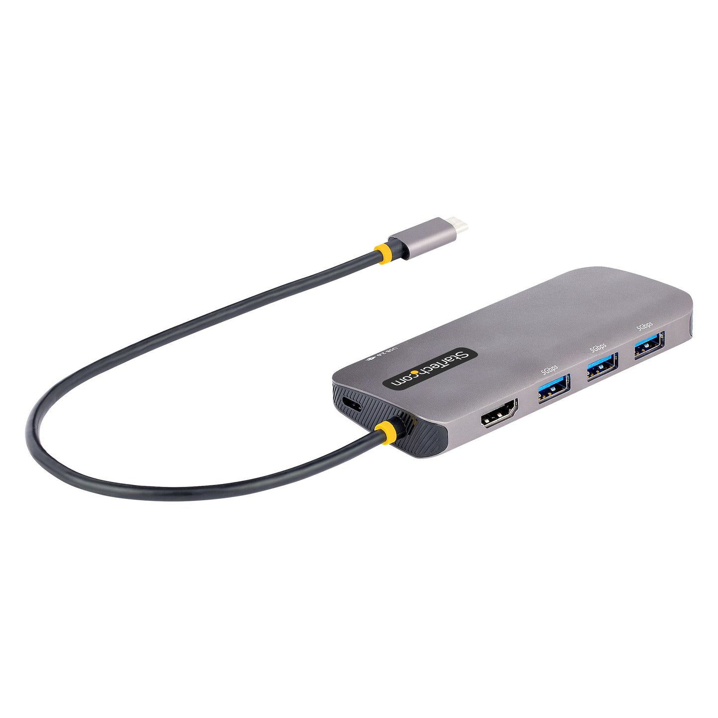 StarTech.com 127B-USBC-MULTIPORT notebook dock/port replicator Wired USB 3.2 Gen 1 (3.1 Gen 1) Type-C Gray