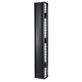 VALUELINE, VERTICAL CABLE MANAGER FOR 2 & 4 POST RACKS, 84INH X 12INW, SINGLE-SI