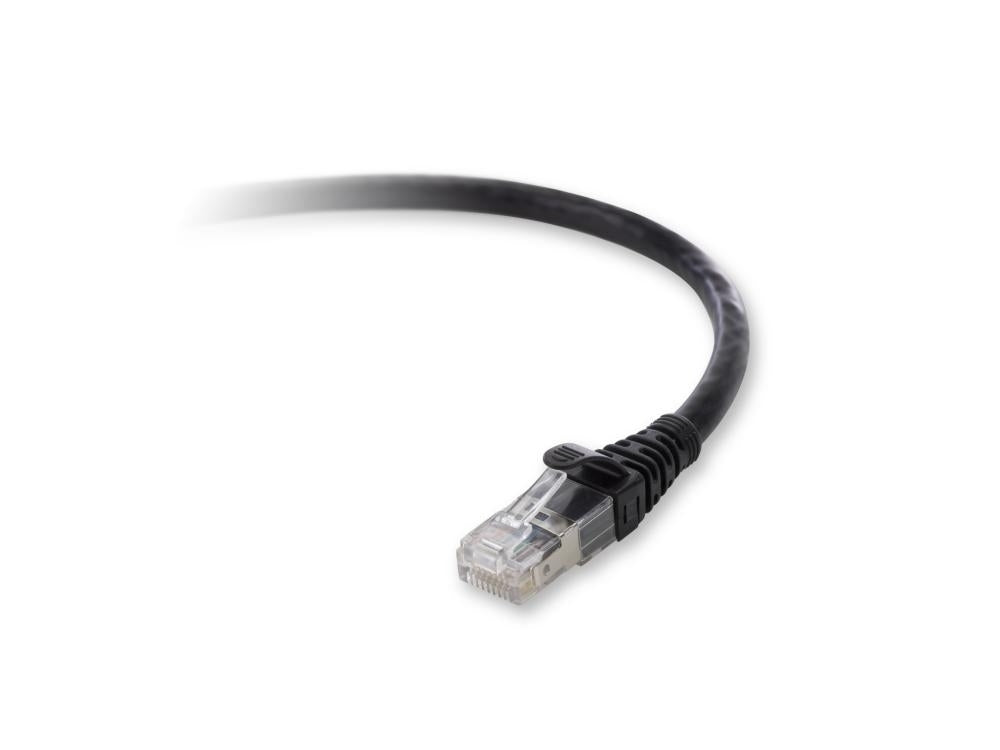 F2CP003-14BK-LS - Belkin PATCH CABLE - RJ-45 - MALE - 14 M - BLACK