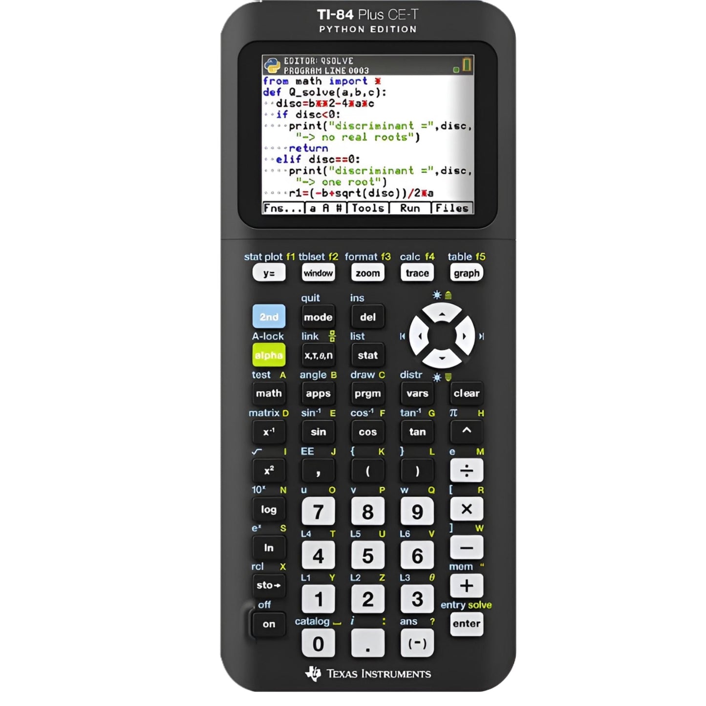 84CEPYFC1L1Z2 - Texas Instruments TI-84 Plus CE Python Graphing Calculator 84CEPY/FC/1L1/Z2
