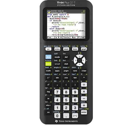 84CEPYFC1L1Z2 - Texas Instruments TI-84 Plus CE Python Graphing Calculator 84CEPY/FC/1L1/Z2