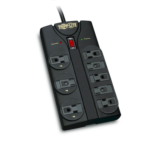 Tripp Lite TLP808B surge protector Black 8 AC outlet(s) 120 V 98.4" (2.5 m)