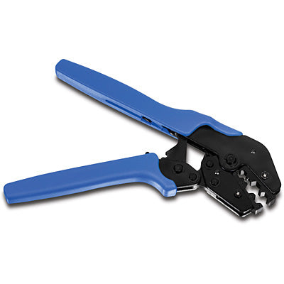 TRENDNETS COAXIAL RATCHET CRIMP TOOL, MODEL TC-CCT, IS PROFESSIONALLY DESIGNED T