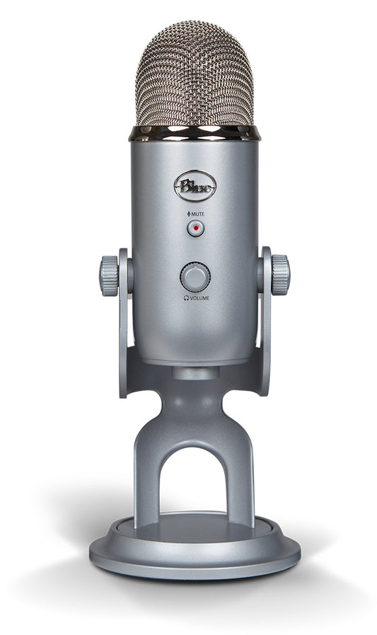 BLUE MICROPHONE BLUE YETI USB MIC-SILVER-USB-N/A-AMR-836213001950