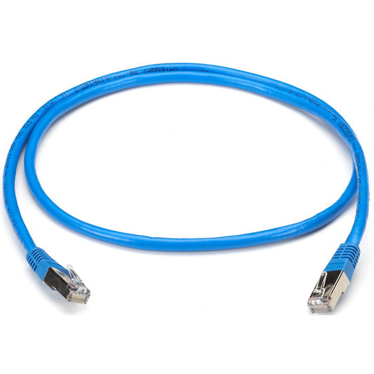 Black Box Cat.5e STP RJ-45 30.4m networking cable Blue 1196.9" (30.4 m) Cat5e U/FTP (STP)