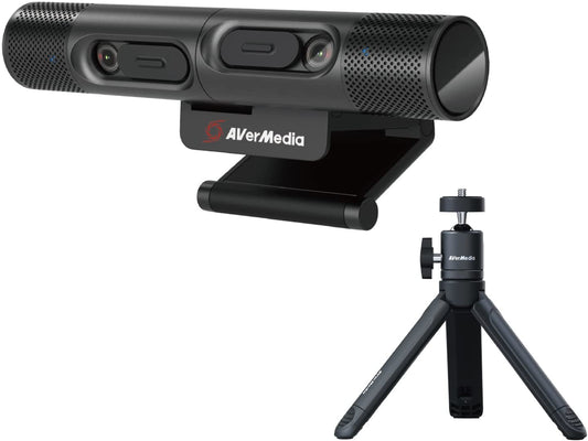 PW313D - AVerMedia DUAL-CAMERA ROTATABLE 1080P WEBCAM FOR REMOTE EDUCATION WITH ONE CAMERA