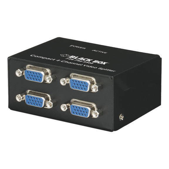 COMPACT VGA VIDEO SPLITTER - 4-CHANNEL, GSA, TAA