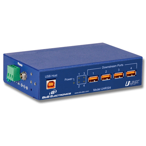 UHR204 - IMC Networks INDUSTRIAL GRADE, NON-ISOLATED 4-PORT USB HUB