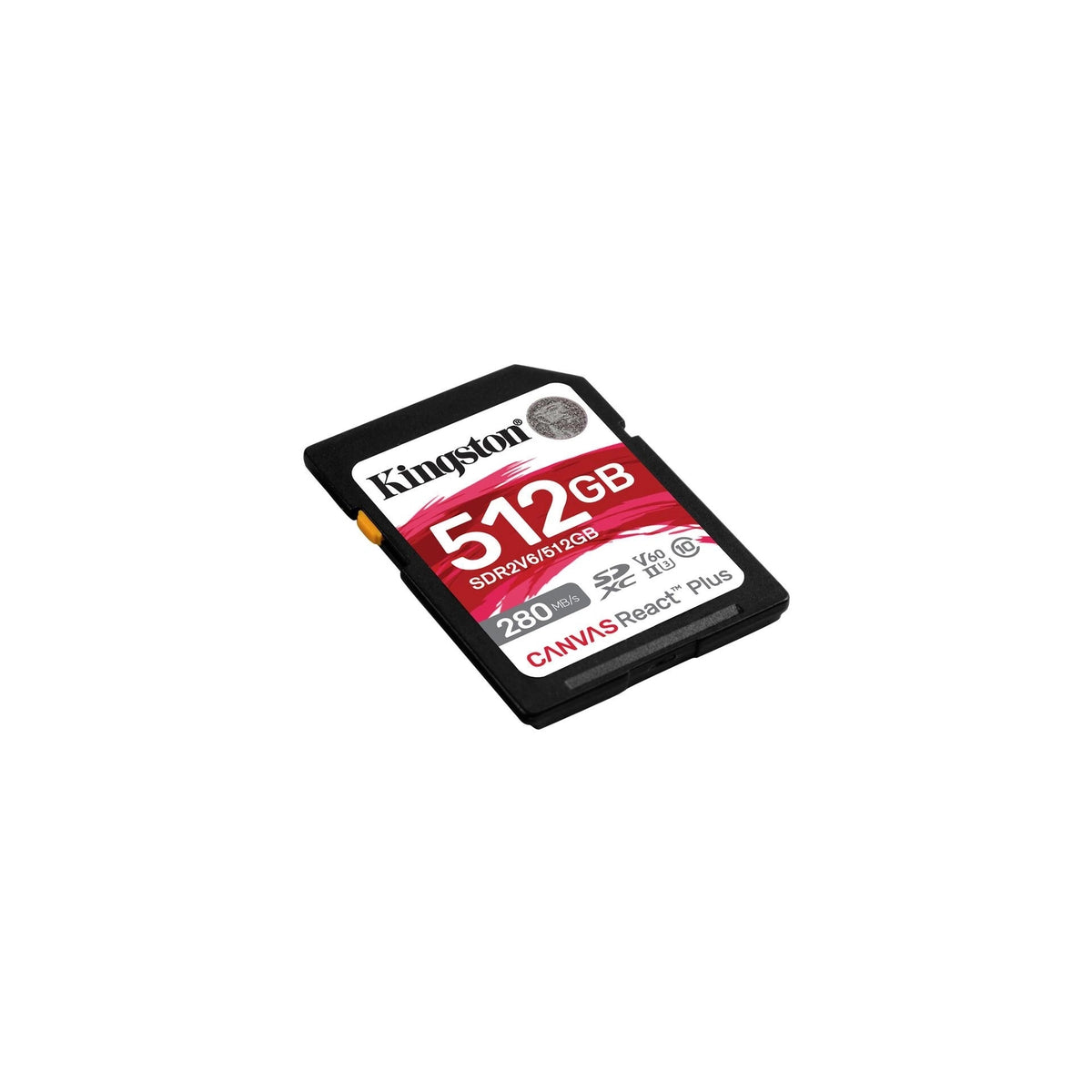 SDR2V6/512GB - Kingston 256GB Canvas React Plus SDXC UHS-II V60 Memory Card