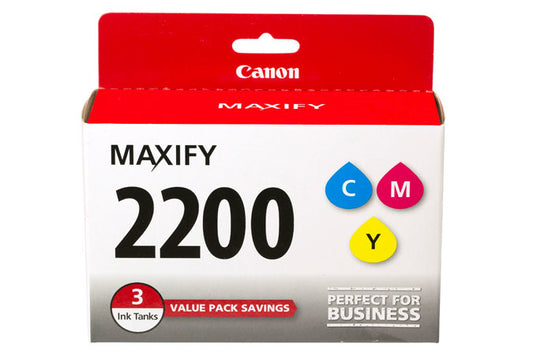 9304B005 - Canon FOR CANON MB5320, MB5020, IB4020 - INCLUDES (1 EACH) PGI-2200 CYAN, PGI-2200 MAG