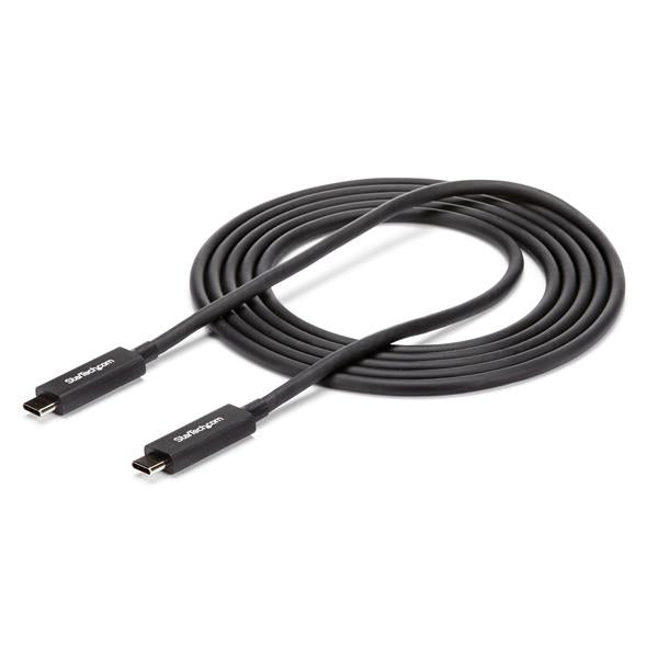 TRANSFER FILES IN SECONDS WITH A THUNDERBOLT 3 CABLE THAT SUPPORTS 40GBPS - 2M T