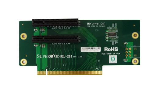 Supermicro RSC-R2U-2E8 interface cards/adapter PCIe Internal