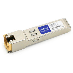 SFP-10GBASE-T-AO - AddOn Networks MSA COMPLIANT TAA COMPLIANT 10GBASE-TX SFP+ TRANSCEIVER (COPPER 30M RJ-4)
