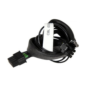 SPARE PARTS-1, 6+2PIN GPU POWER EXTENSION FROM MB GPU 8PIN, 30CM