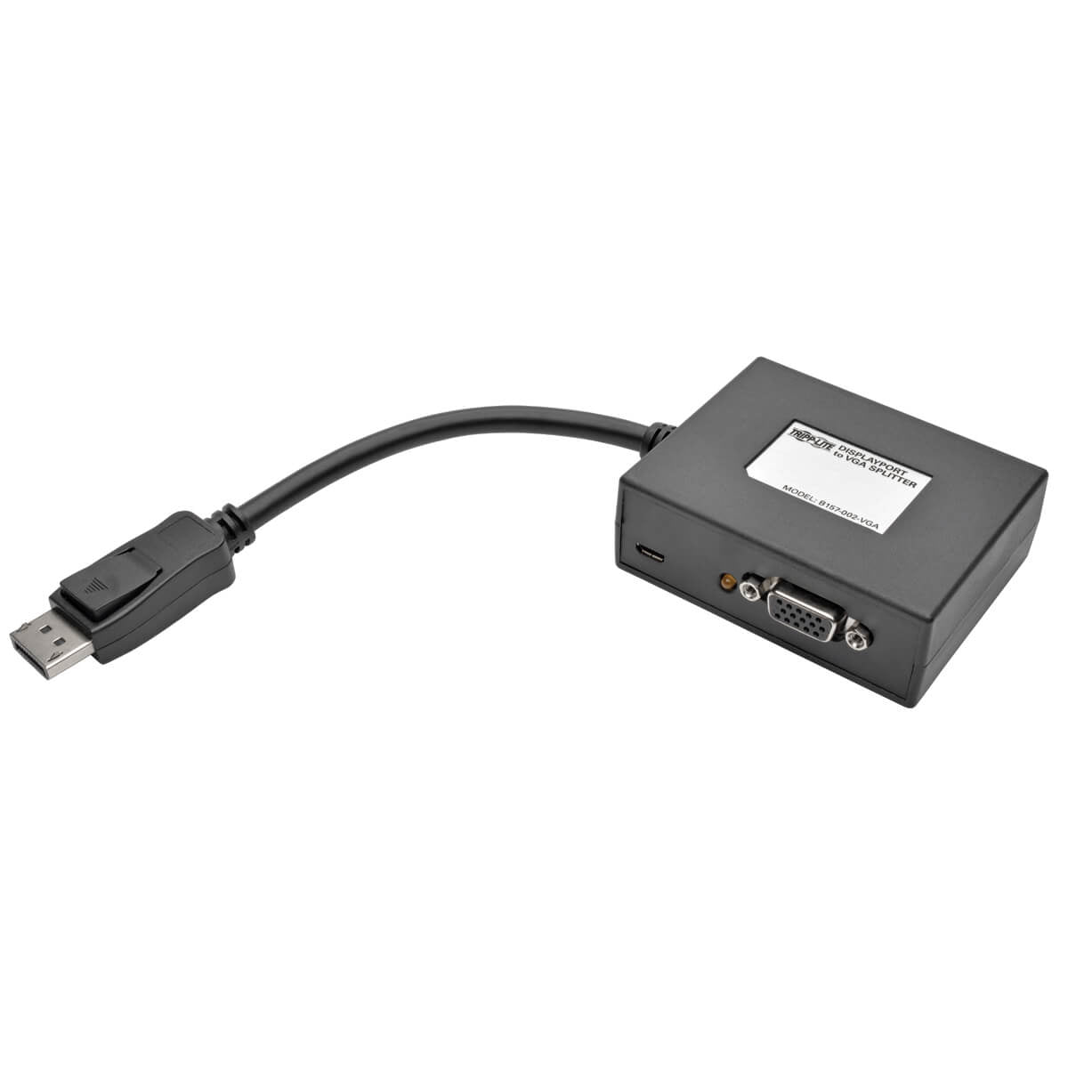 2-PORT DISPLAYPORT TO VGA SPLITTER 1920X1080 (1080P) 60HZ TAA