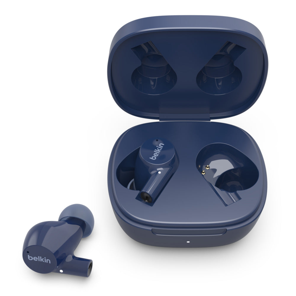 Belkin SOUNDFORM Rise Headset True Wireless Stereo (TWS) In-ear Bluetooth Blue